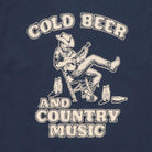 Seager Country Music Tee Navy M