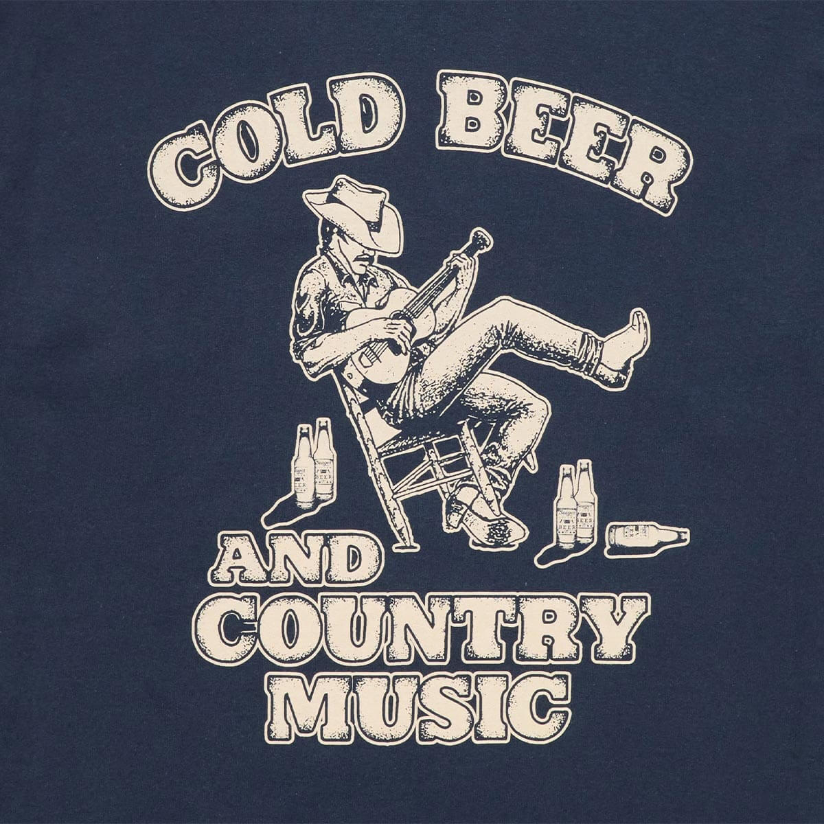 Seager Country Music Tee Navy L
