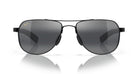 Maui Jim Guardrails Sunglasses GlossBlack Gray MauiBrilliant