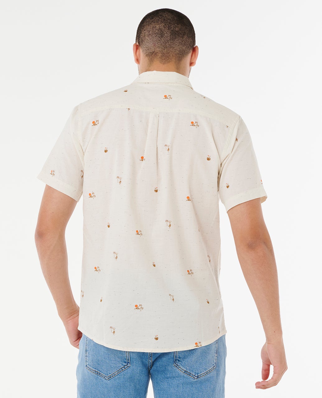 RIP CURL SKELLY BREACH S/S SHIRT 0003 - Off White M