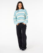 RIP CURL NEON ISLES COTTON STRIPE KNIT 2400 XS