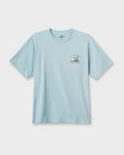 Quiksilver Waterman The Rig Classic T-shirt BFW0-STERLING BLUE XL