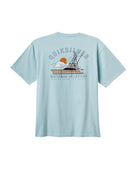 Quiksilver Waterman The Rig Classic T-shirt BFW0-STERLING BLUE L