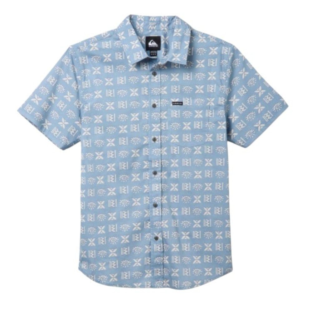 QUIKSILVER STONE ETCH CLASSIC STRETCH BHL0-ASHLEY BLUE XXL