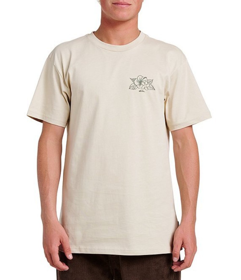 Quiksilver Floral Needs Classic T-shirt MST-Moonstruck M