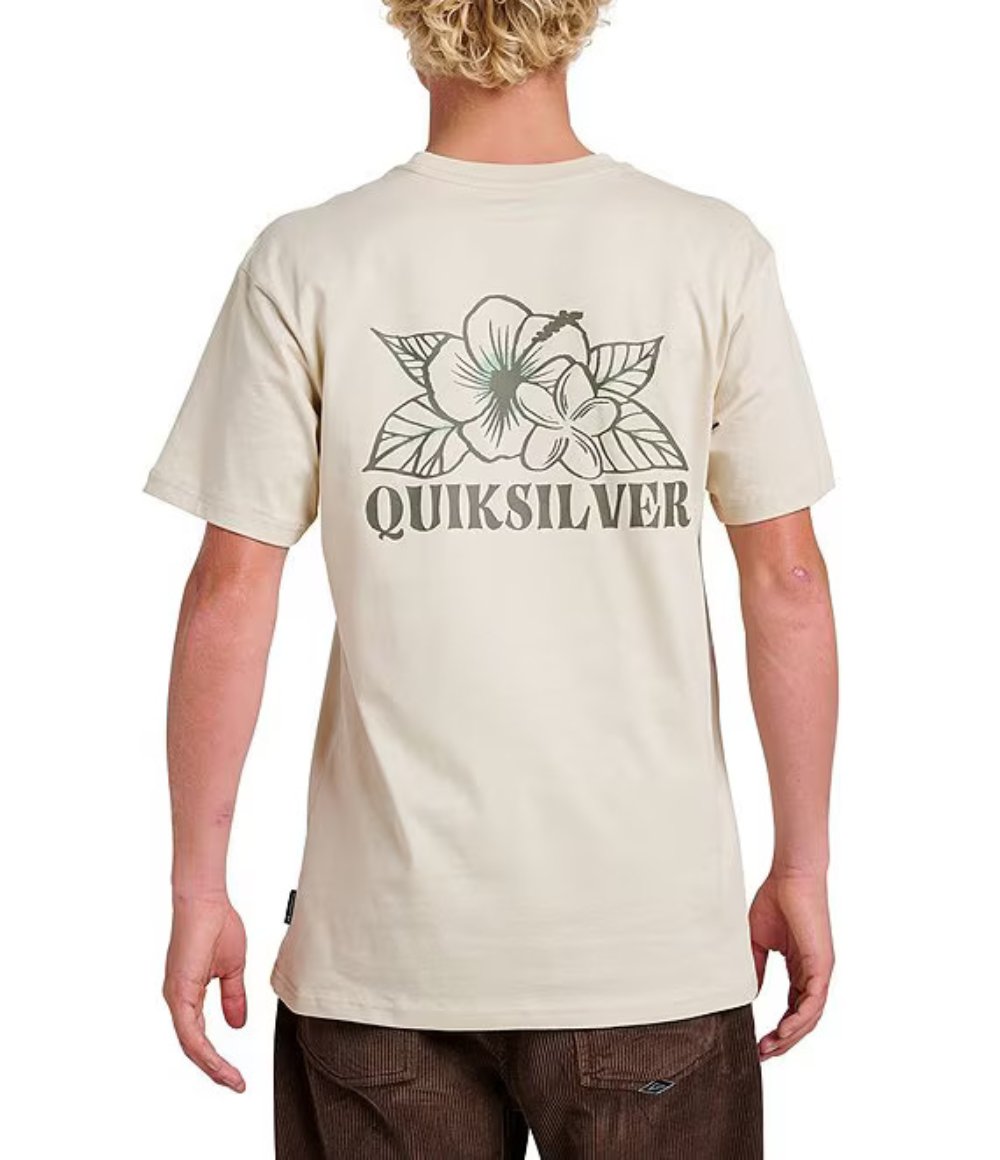 Quiksilver Floral Needs Classic T-shirt MST-Moonstruck L