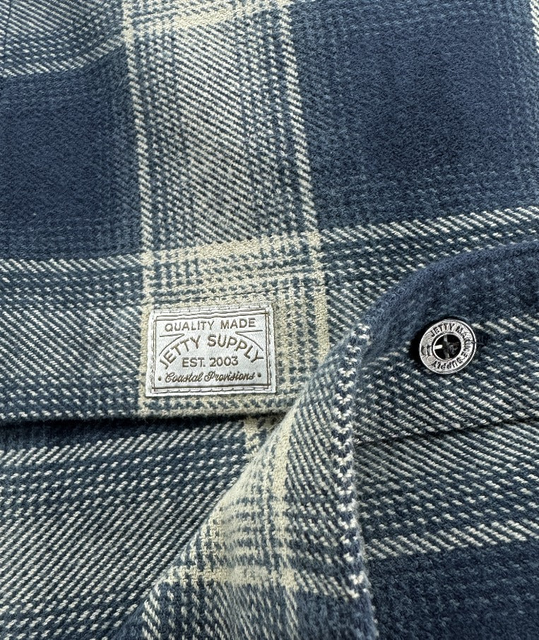Jetty Arbor Flannel Storm M