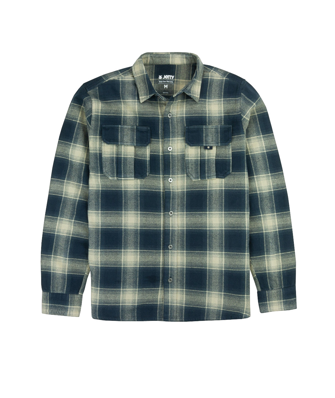 Jetty Arbor Flannel Storm M
