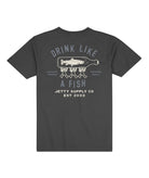 Jetty Bottle Service Tee Black M