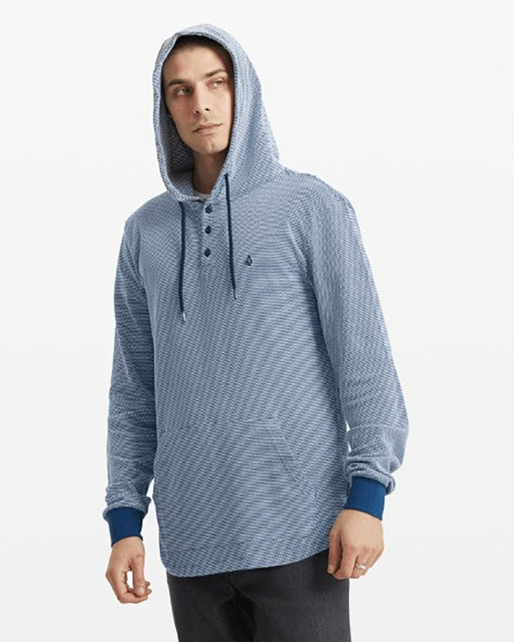 Volcom Murph Thermal Long Sleeve Shirt COS-Cosmic Blue M