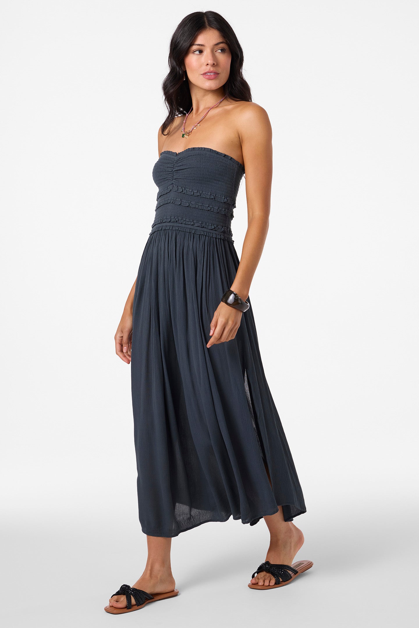 O'NEILL DEVYN MIDI DRESS SLT S