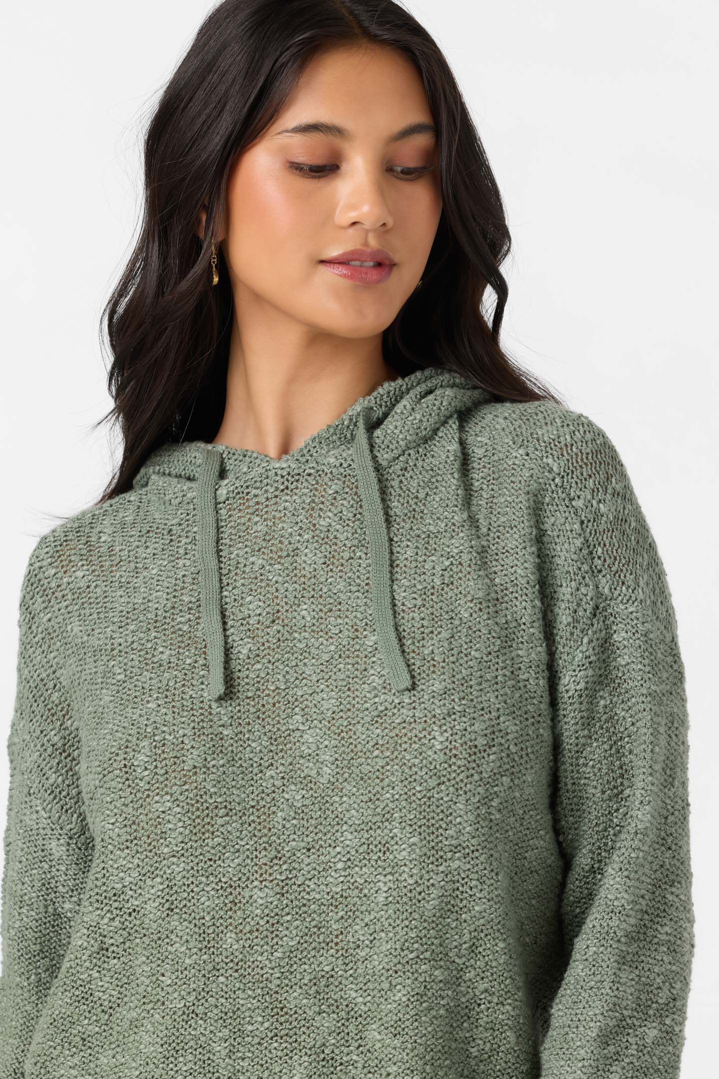 O'NEILL JAYNE SOLID LS SWEATER SSP-sea spray L