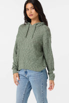 O'NEILL JAYNE SOLID LS SWEATER SSP-sea spray S
