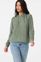 O'NEILL JAYNE SOLID LS SWEATER SSP-sea spray M