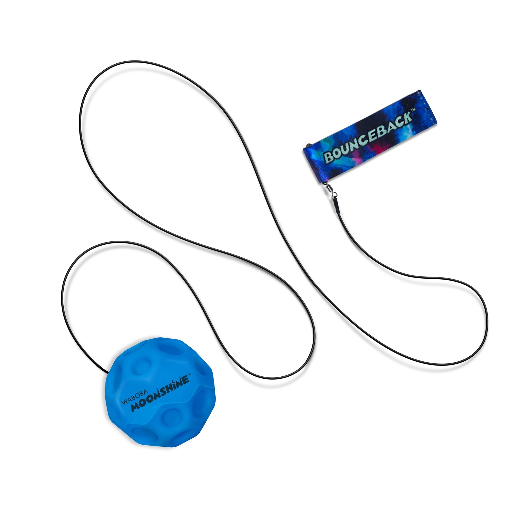 Waboba Bounceback Moonball with Leash LED