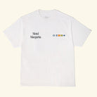 Motel Margarita Sail Away SS Tee White-Delray L