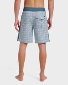 Quiksilver Surfsilk Etched 19" Boardshorts BHL0-ASHLEY BLUE 34