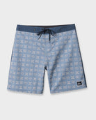 Quiksilver Surfsilk Etched 19" Boardshorts BHL0-ASHLEY BLUE 34