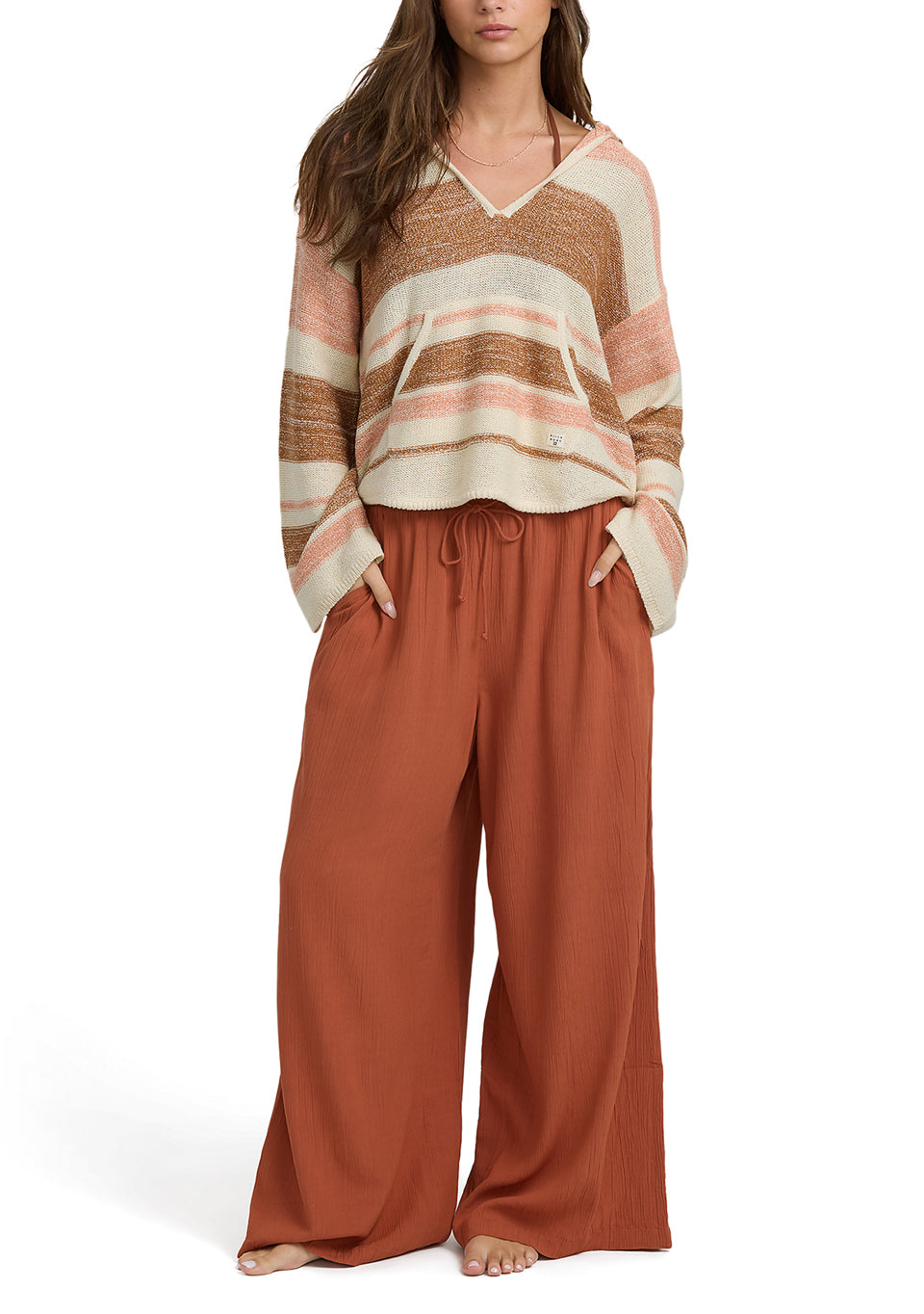 BILLABONG BAJA BEACH SWEATER CML-CAMEL S