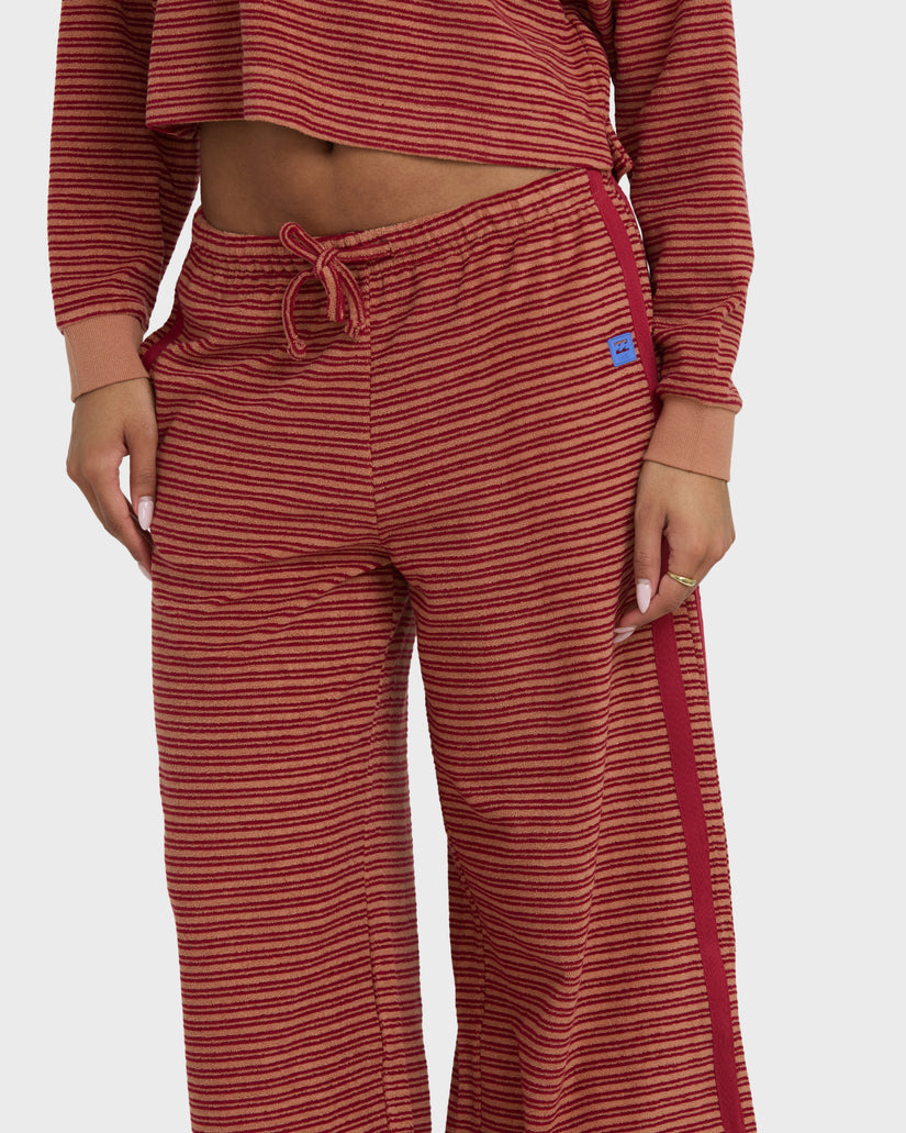 BILLABONG DATE PALM TERRY PANT RSB-RINSE BLUE M