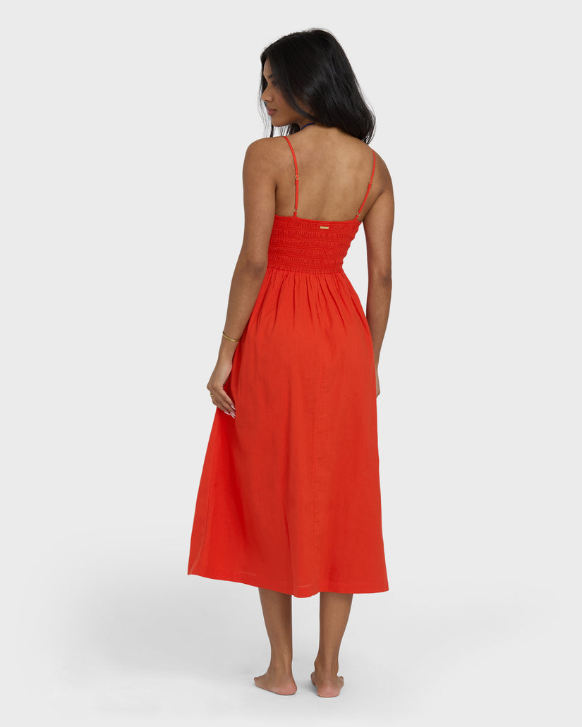 BILLABONG SUCH A TRIP DRESS RPZ0-RED ALOHA S