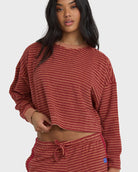 BILLABONG WAVES FOR DAYS TERRY CREW RSB-RINSE BLUE S
