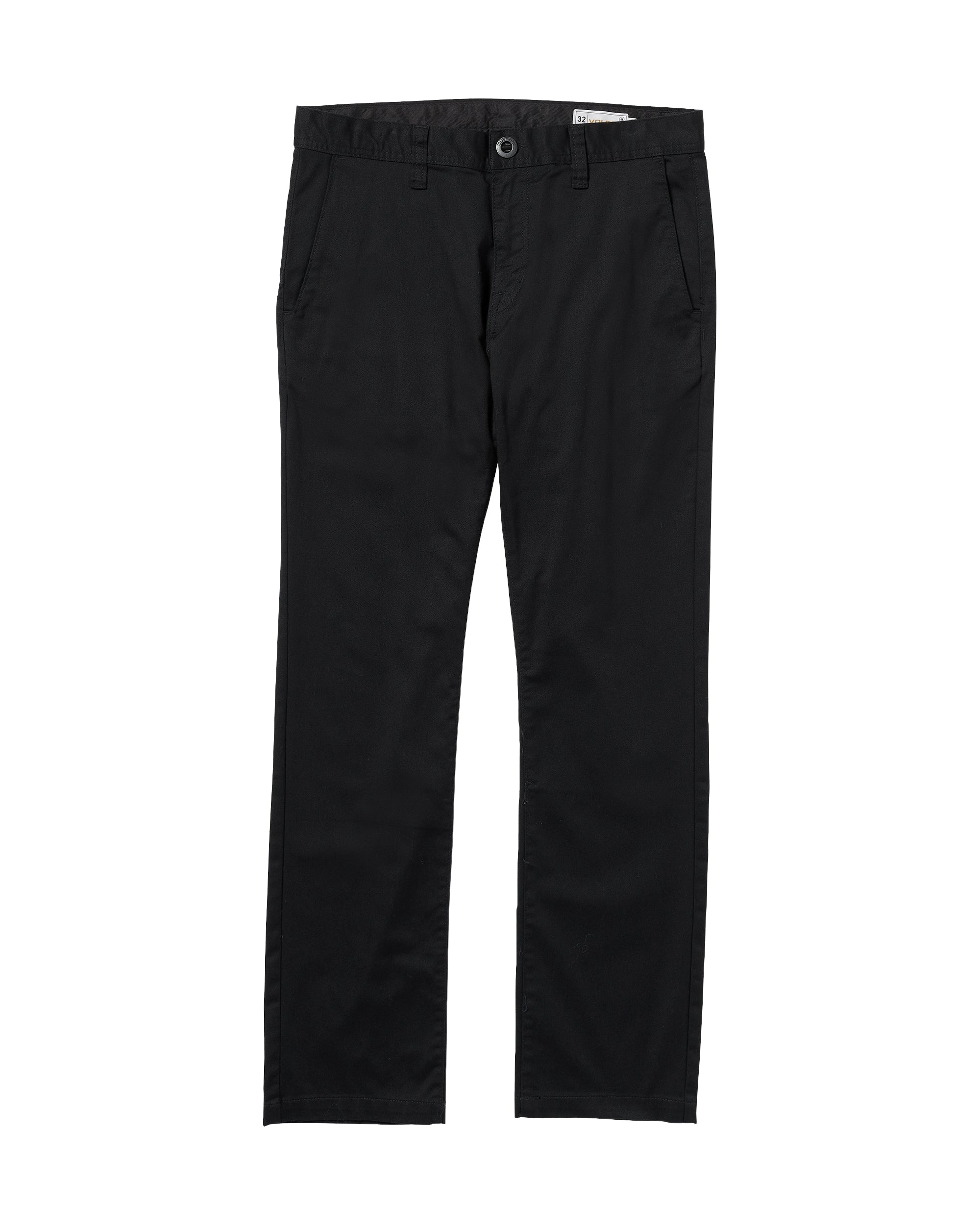 VOLCOM FRICKIN MODERN STRETCH CHINO BLK-BLACK 36