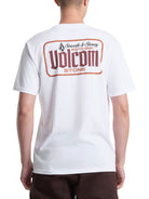 VOLCOM SINGLE BARREL POCKET SST WHT-WHITE S