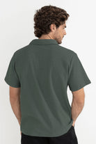 RHYTHM VINTAGE TERRY POLO SLV-SILVER PIINE 2M