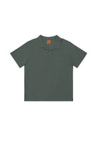 RHYTHM VINTAGE TERRY POLO SLV-SILVER PIINE 3L