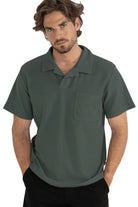 RHYTHM VINTAGE TERRY POLO SLV-SILVER PIINE 2M
