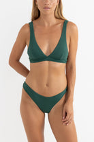RHYTHM LILY RIB HOLIDAY PANT FOR-FOREST 2S