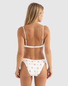 RHYTHM ROSIE FLORAL PANELLED UNDERWIRE TOP WHT-WHITE 4L