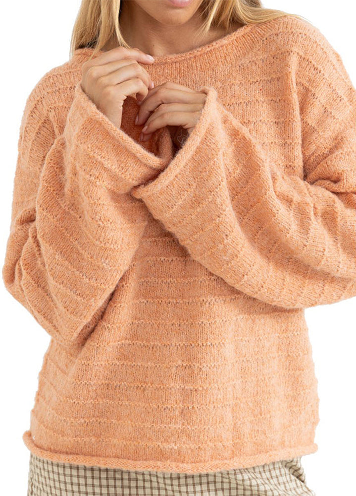 RHYTHM BAKLAVA KNIT PIN-DUSTY PINK 2S