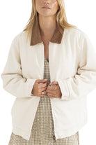 RHYTHM JAMIE JACKET NAT-NATURAL 2S