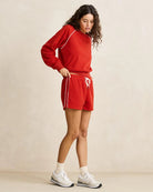 RHYTHM PIPE POLAR CREWNECK CHE-CHERRY 2S