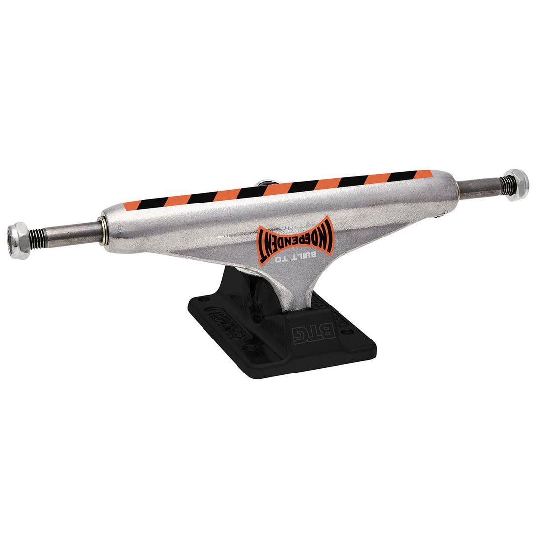 Independent Built To Grind Skateboard Trucks Silver Black 144
