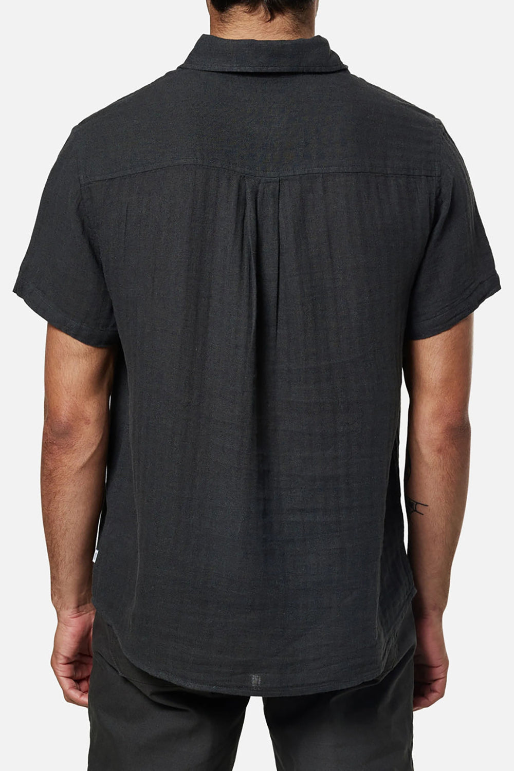 Katin Alan Solid SS Woven BLACK WASH - BKWSH L