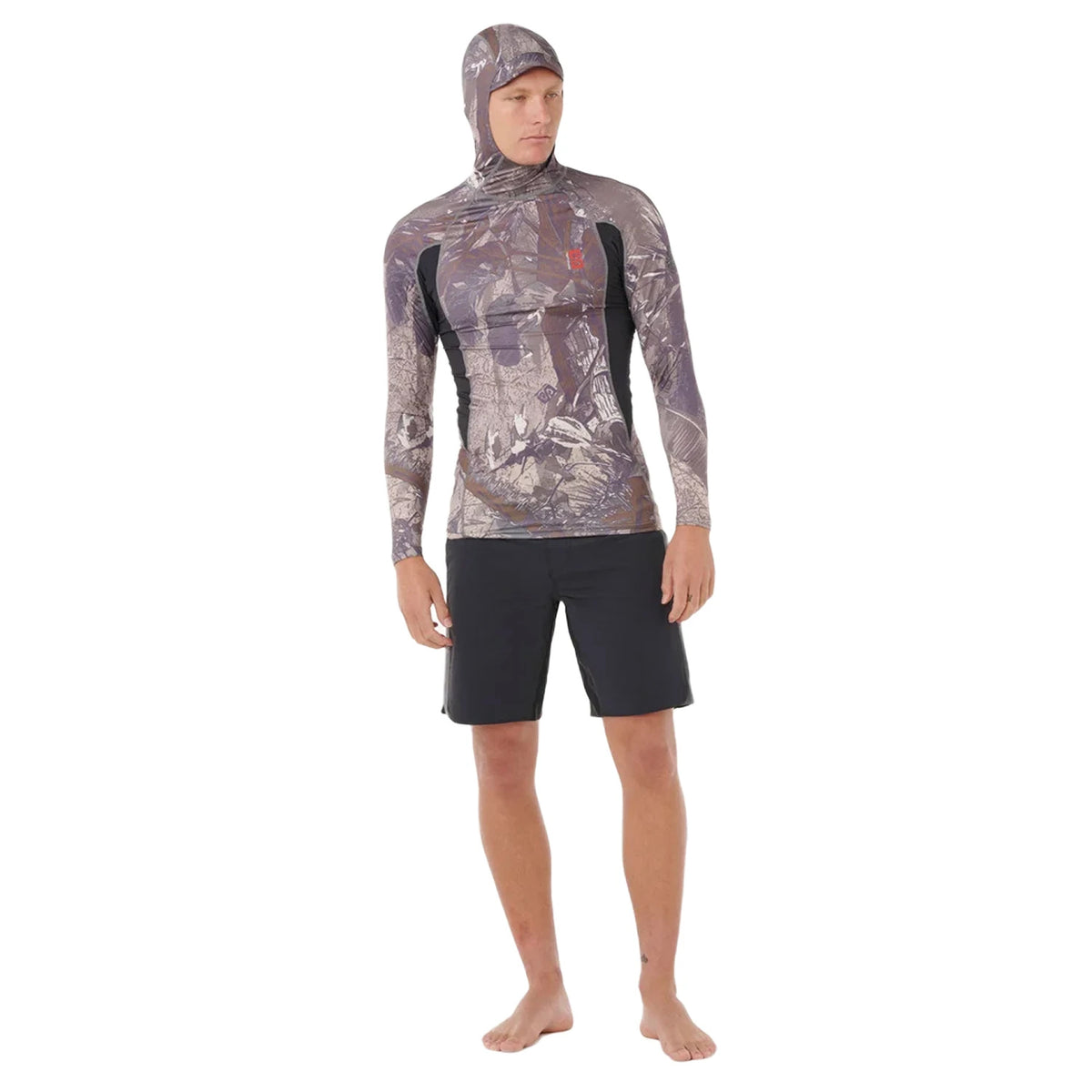 RIP CURL SEARCH UPF PERF HOOD L/S 2363 S