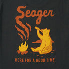 Seager Smokey SS Tee Coal M