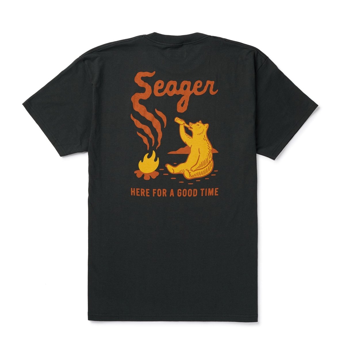 Seager Smokey SS Tee Coal S