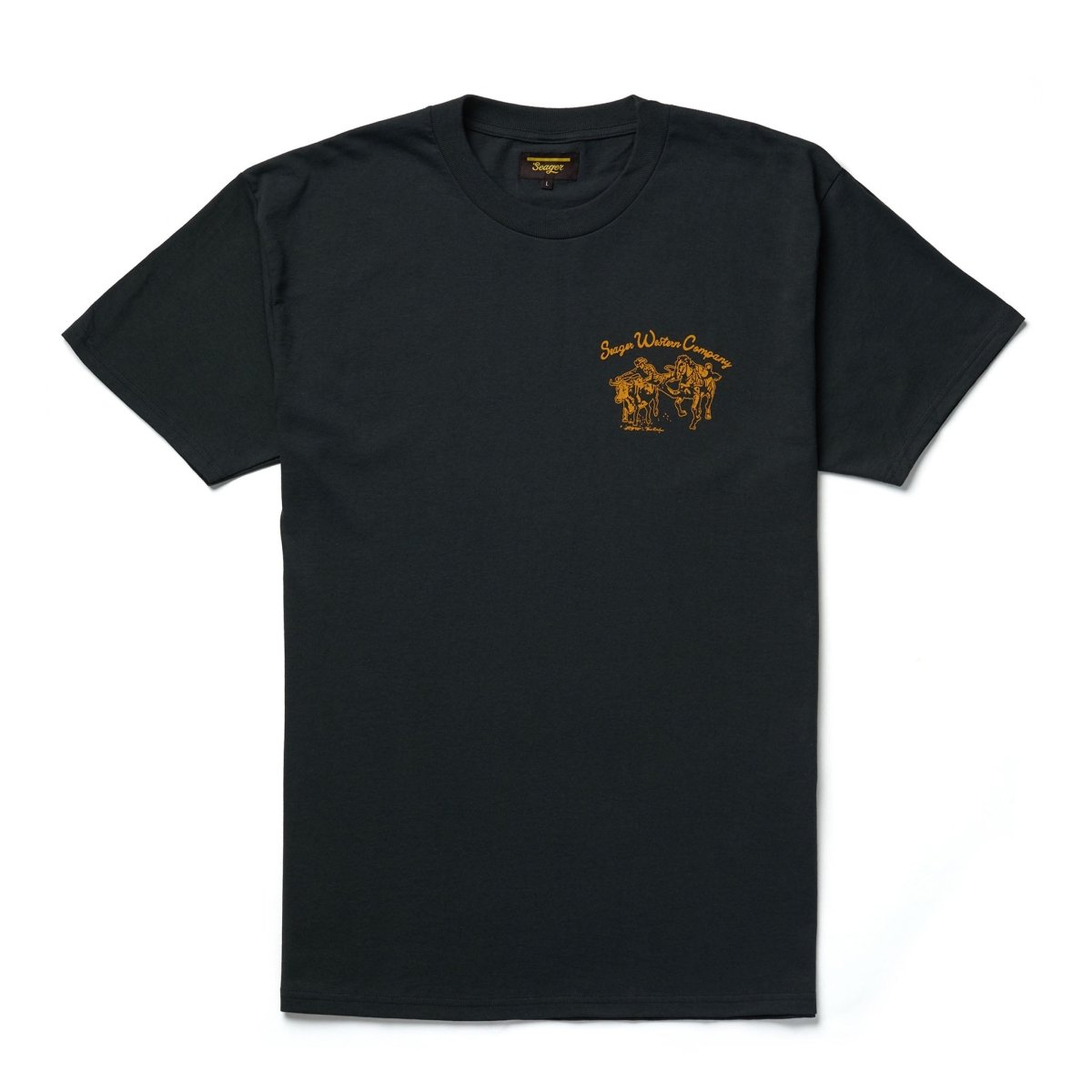 Seager Los Rios SS  Tee VintageBlack S