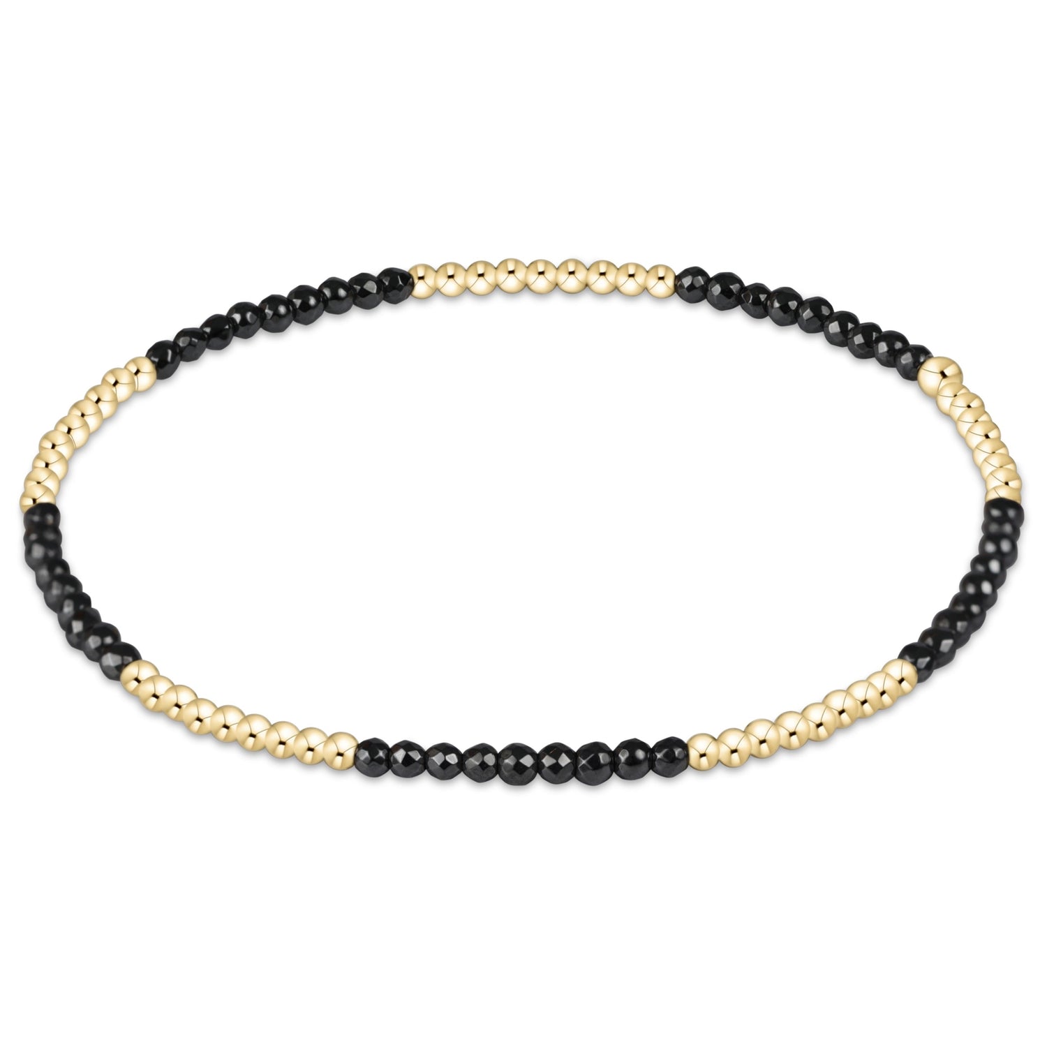 Enewton Beaded Bracelet  BlissfulPattern FacetedHermite 2mm