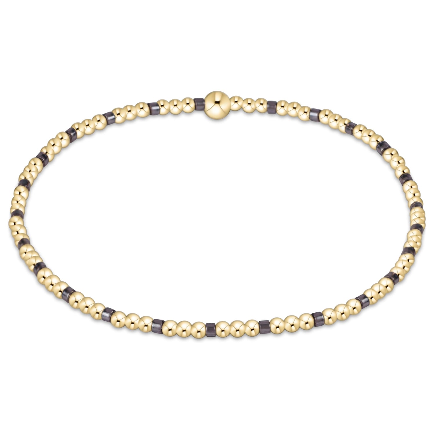 Enewton Beaded Bracelet  HopeSincerity TaupeWithATwist 2mm