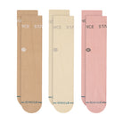 STANCE ORIGIN 3 PACK CREW CRM-CREAM L