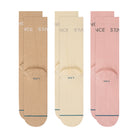 STANCE ORIGIN 3 PACK CREW CRM-CREAM L