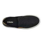 Olukai Lae ahi Lauhala Mens Shoe 4040-Black-Black 9.5