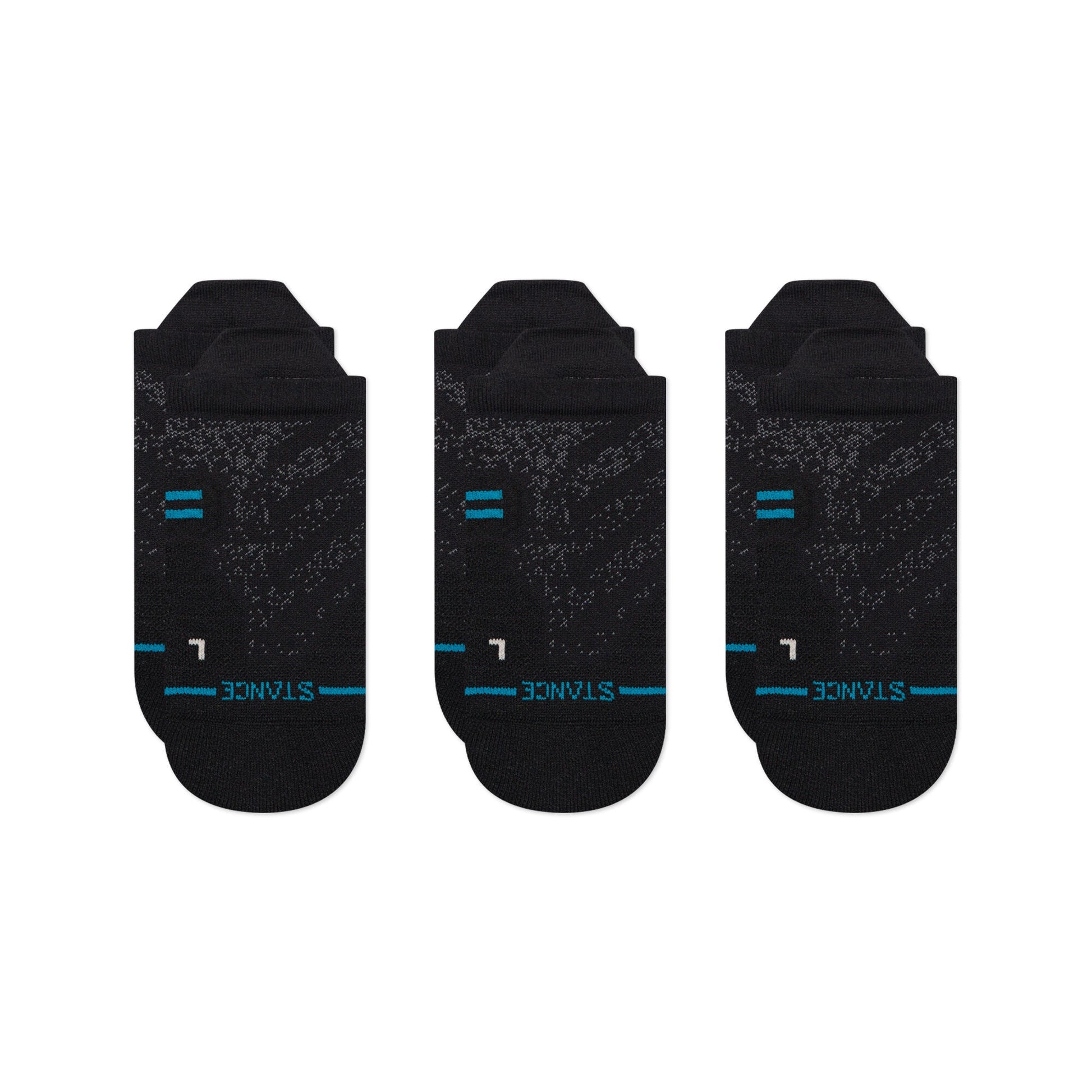 STANCE ATHLETIC TAB 3 PACK BLACK L