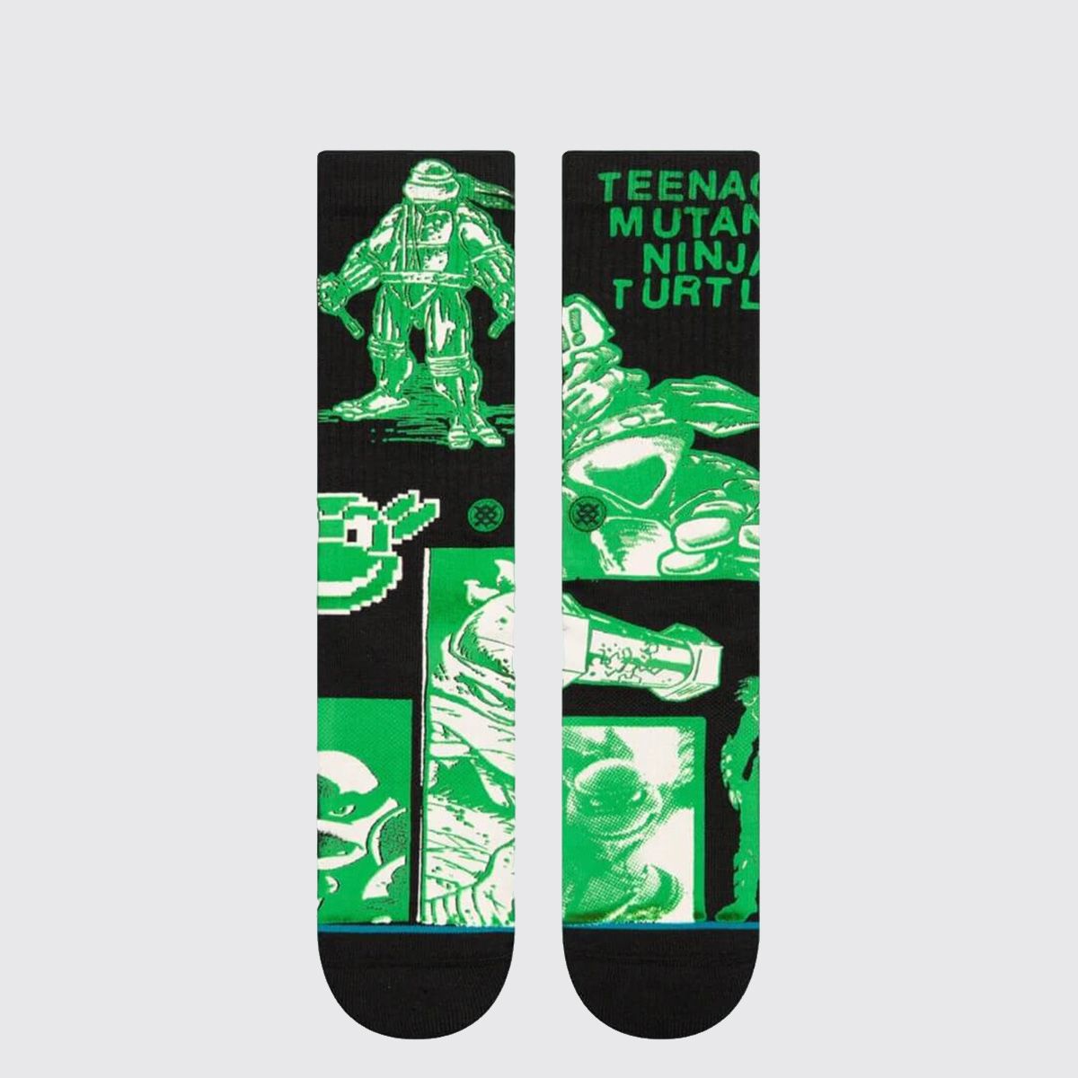 STANCE TMNT MENS SOCK BLK-BLACK M