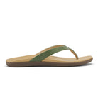 Olukai Honu Womens Sandal KGGS-Green Olive-Golden Sand 6